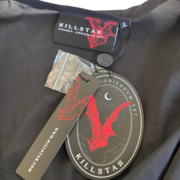 Killstar VALDERMERCA MAXI DRESS LARGE NWT - Picture 6 of 6